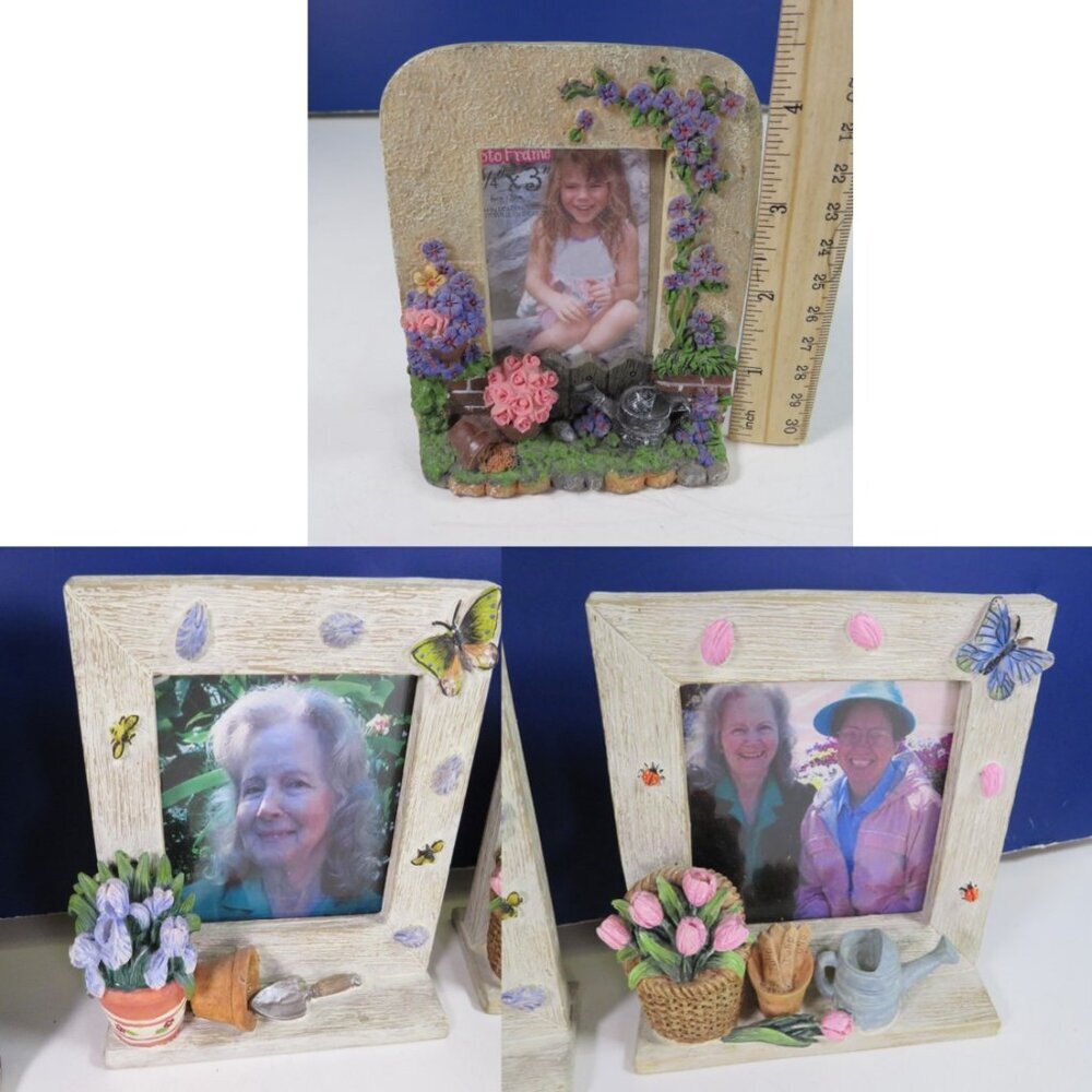 Gardening (3) Floral themed Picture Frames